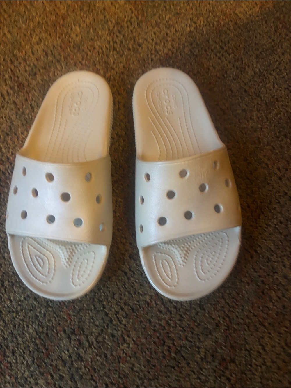 unisex Crocs Slides Flip Flops M9 W 11